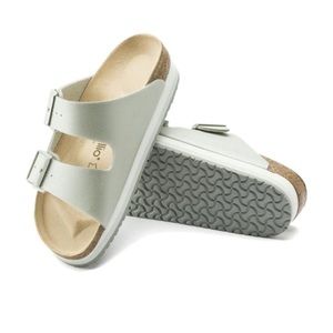 Light grey papillo platform Birkenstock